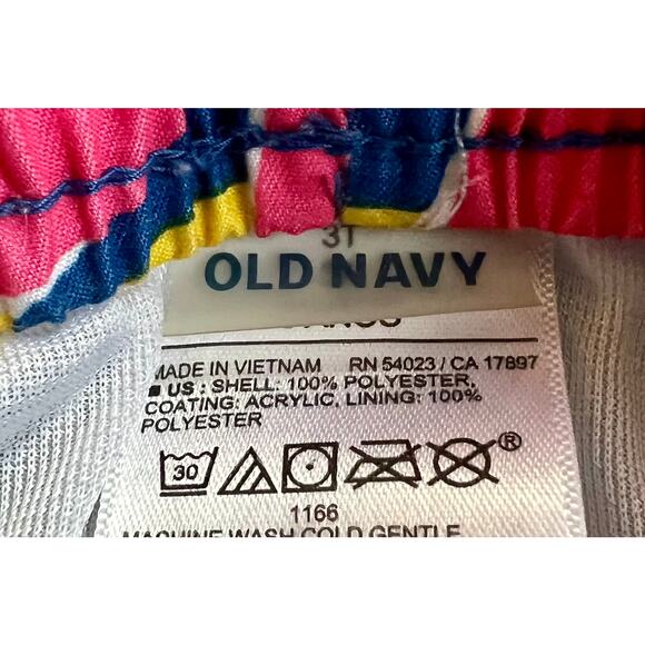 Old Navy Toddler floral Swim Trunks - Picture 4 of 4